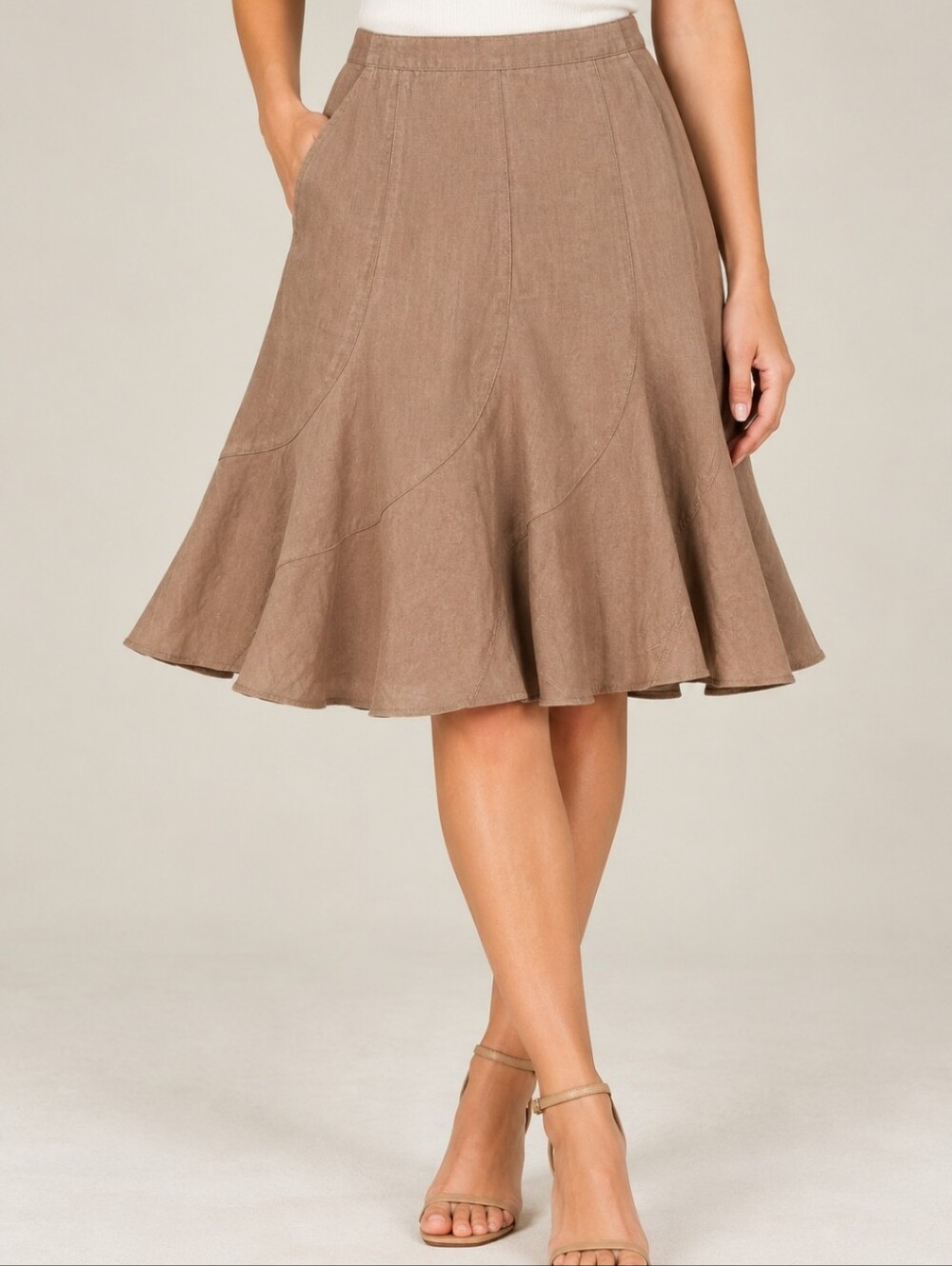 Brown Skirt